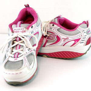 Skechers Shape Ups Womens Girls Shoes 12309 Sz 7.5